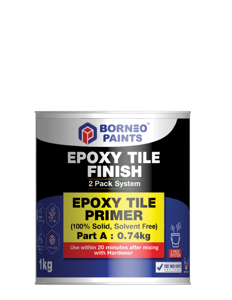 thumbnail image 2 of Lausitzer Farbwerke 2.5L 2in1 Tile Paint – Matt Primer & Paint For Floor & Wall, Indoor/Outdoor, Fast Drying 2 of 3